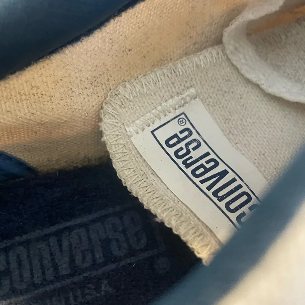 🆕Converse Deadstock Vintage Shoes Canvas Lace Up Size 5 NWT - Picture 9 of 11